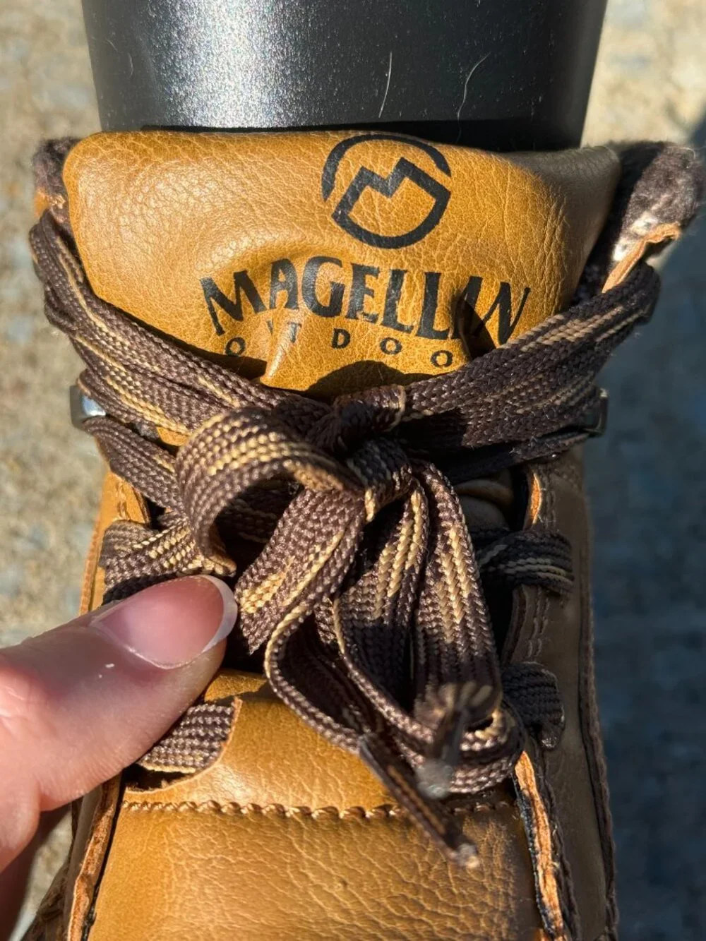 Magellan Outdoors Boys 2D Duck Boots Brown Waterproof Gorpcore Cabin Core 4101